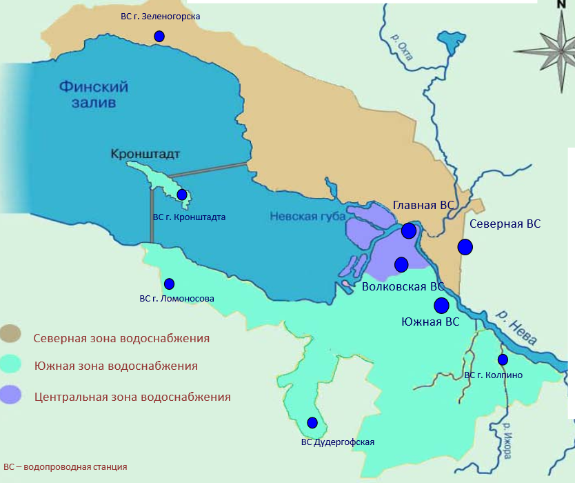 Подключение фонтана к водопроводу и канализации